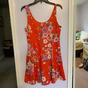 H&M Floral Skater Dress